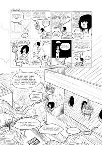 Strangers: single page comic.